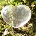 Clear Quartz Crystal Heart
