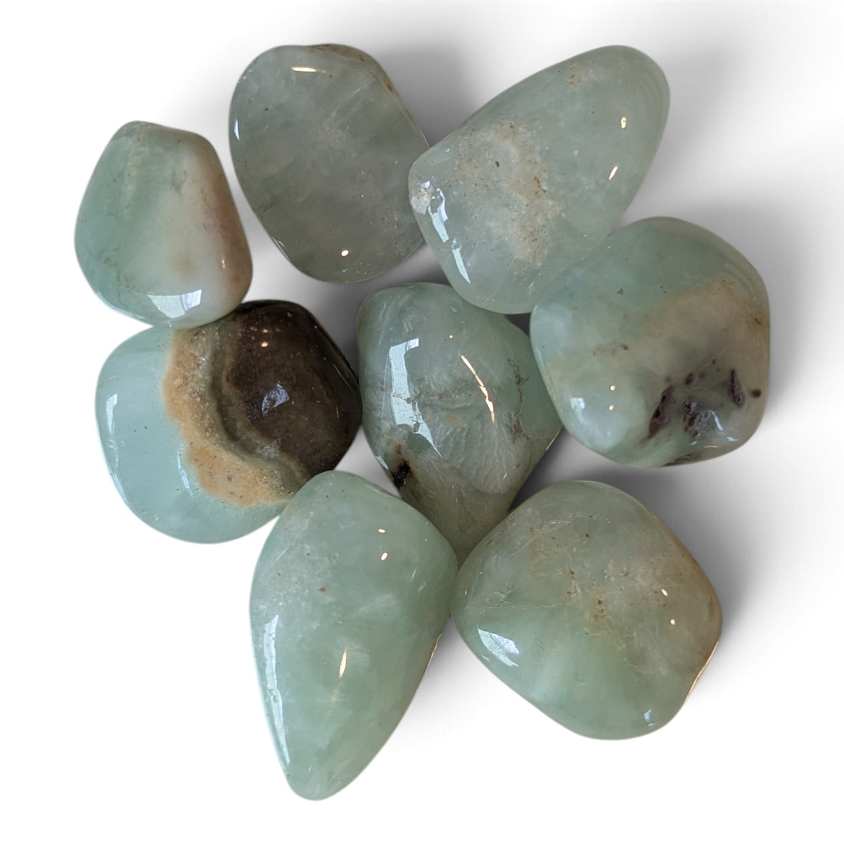 Prehnite Tumble Stone