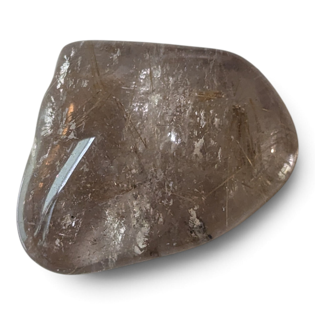 Golden Rutilated Quartz Tumble Stone