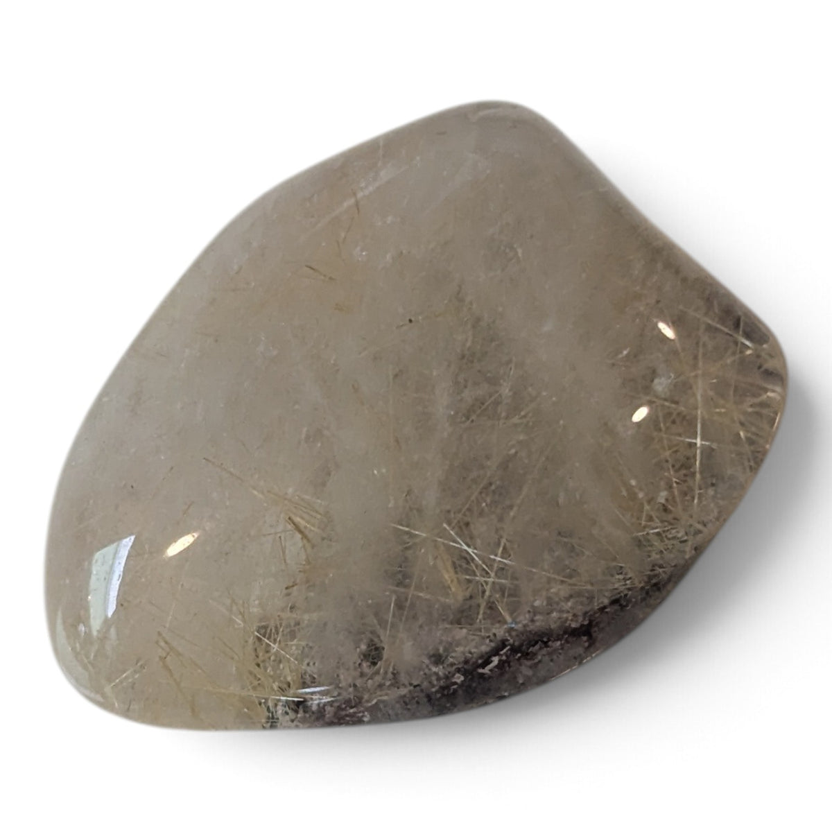 Golden Rutilated Quartz Tumble Stone