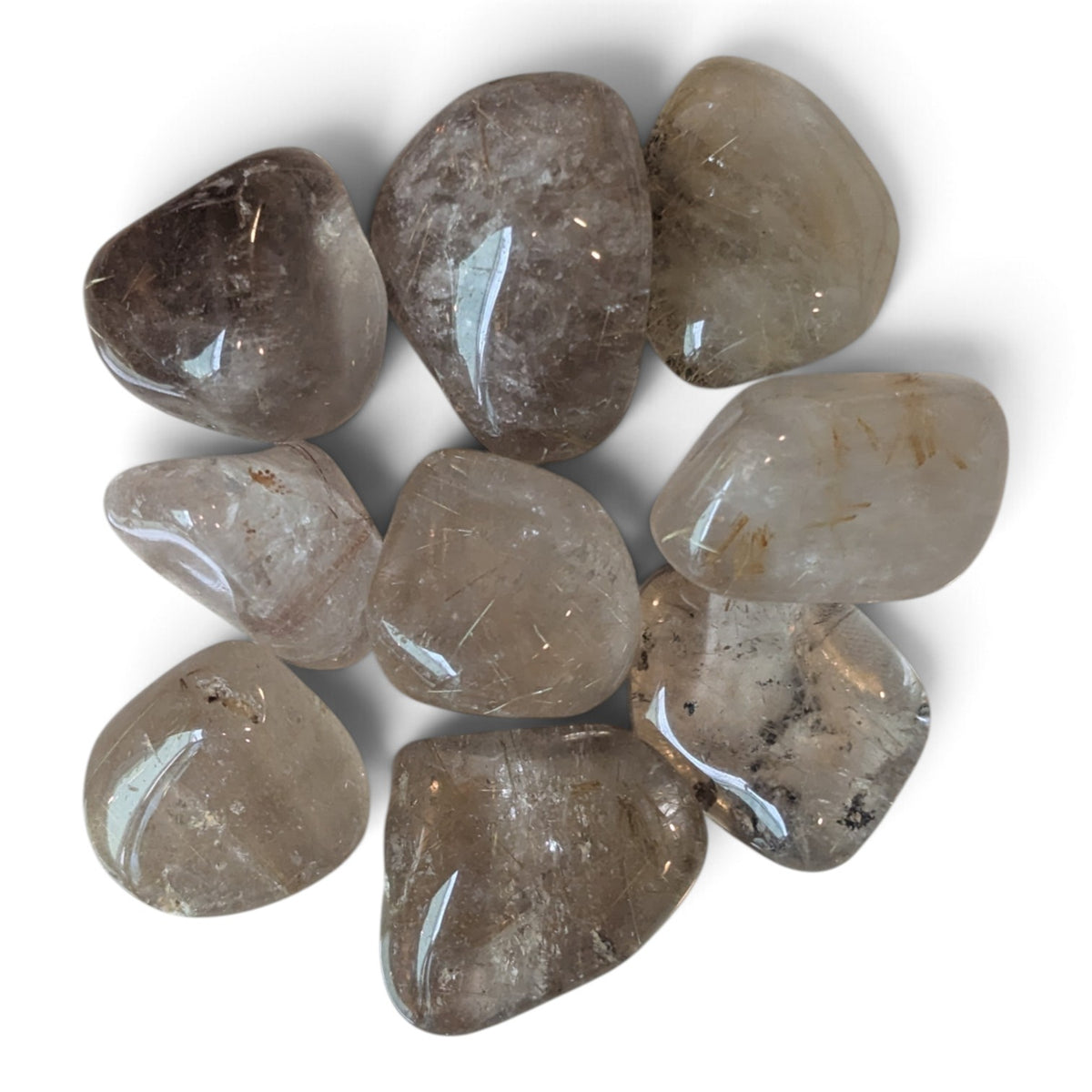 Golden Rutilated Quartz Tumble Stone