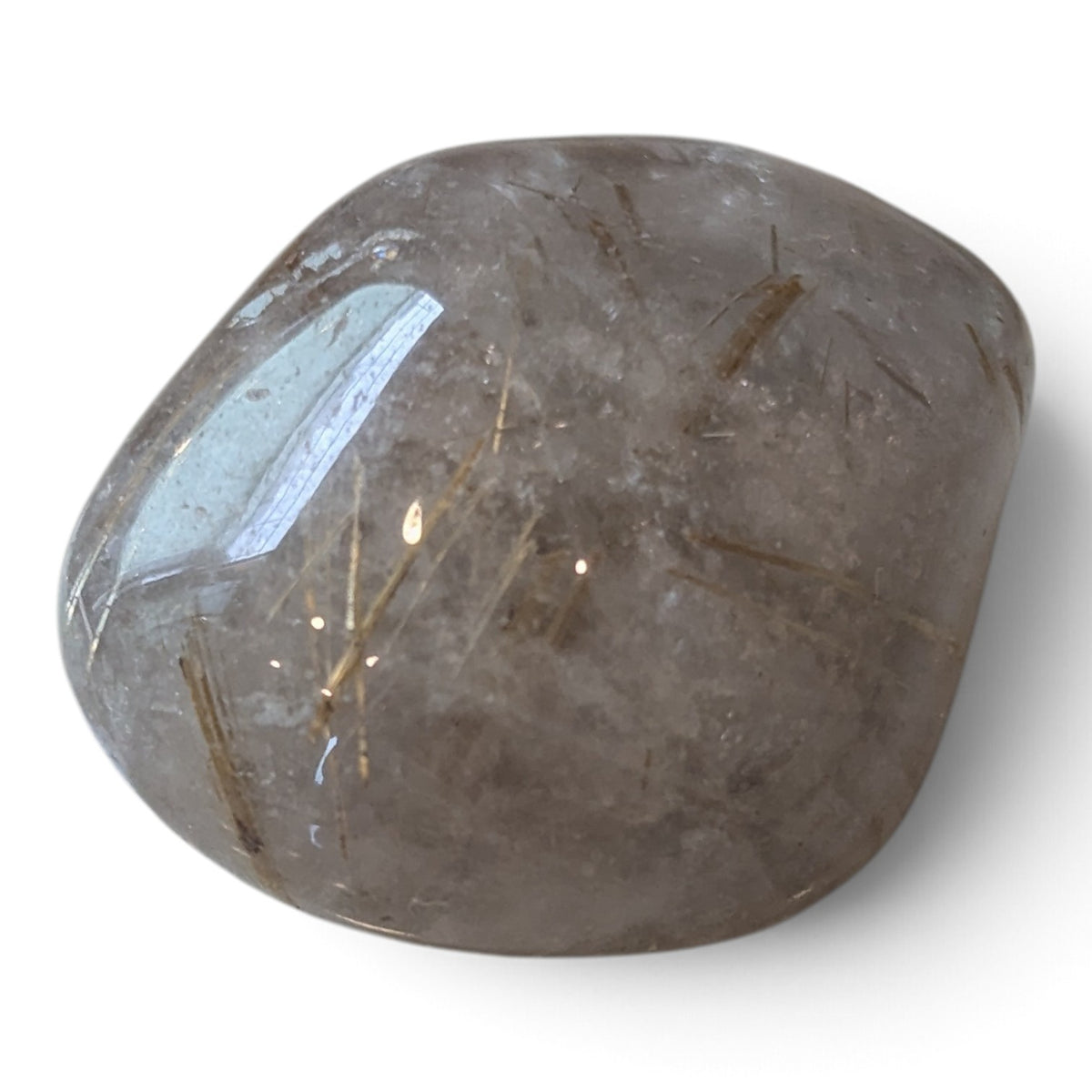 Golden Rutilated Quartz Tumble Stone