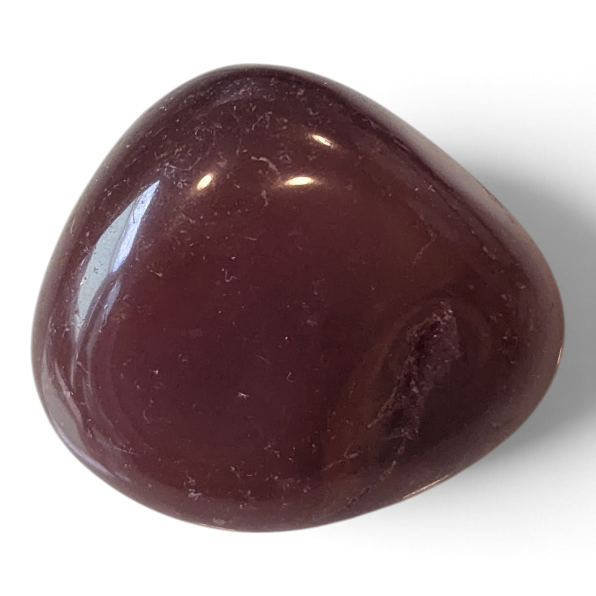 Red Agate Tumble Stone - Polished