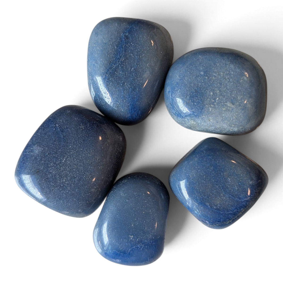 Blue Aventurine Tumble Stone - Polished