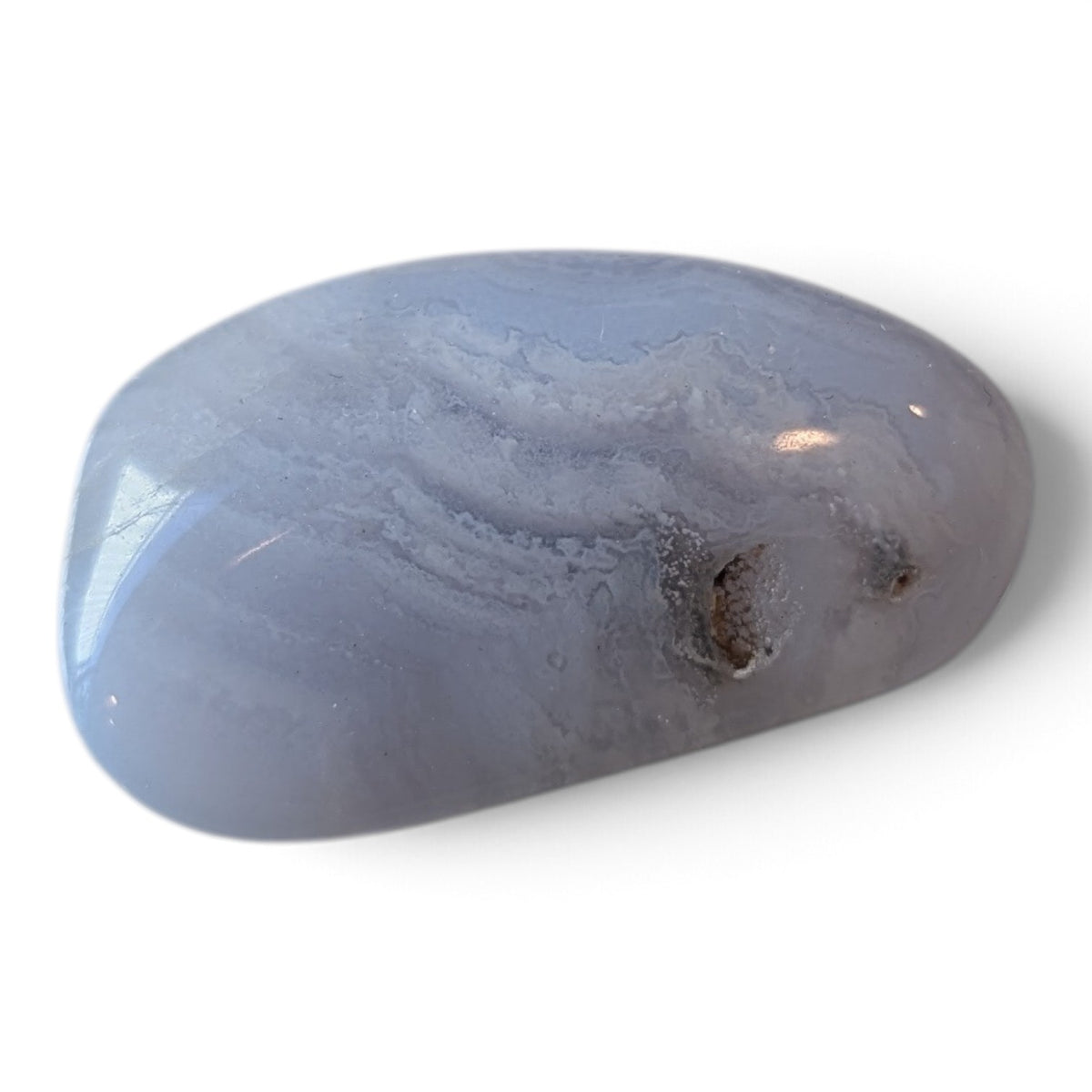 Blue Lace Agate Tumble Stone