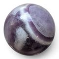 Chevron Amethyst Sphere